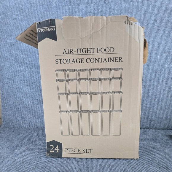 VTOPMART Other - Air-Tight Food Storage Container 24 Piece Set VTOPMART